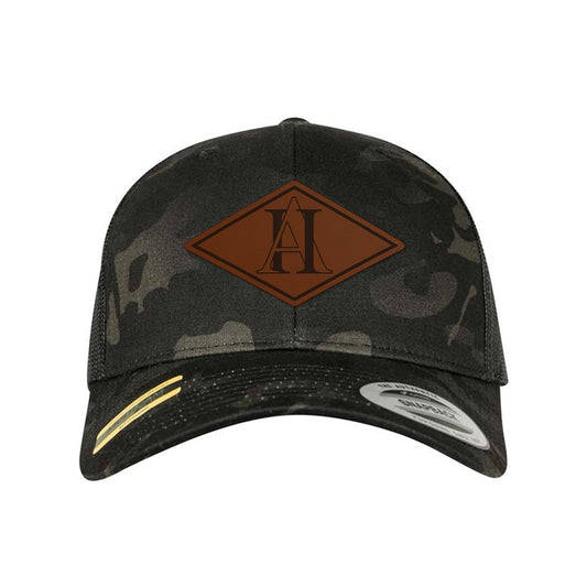 2A Diamond Leather Patch Snapback