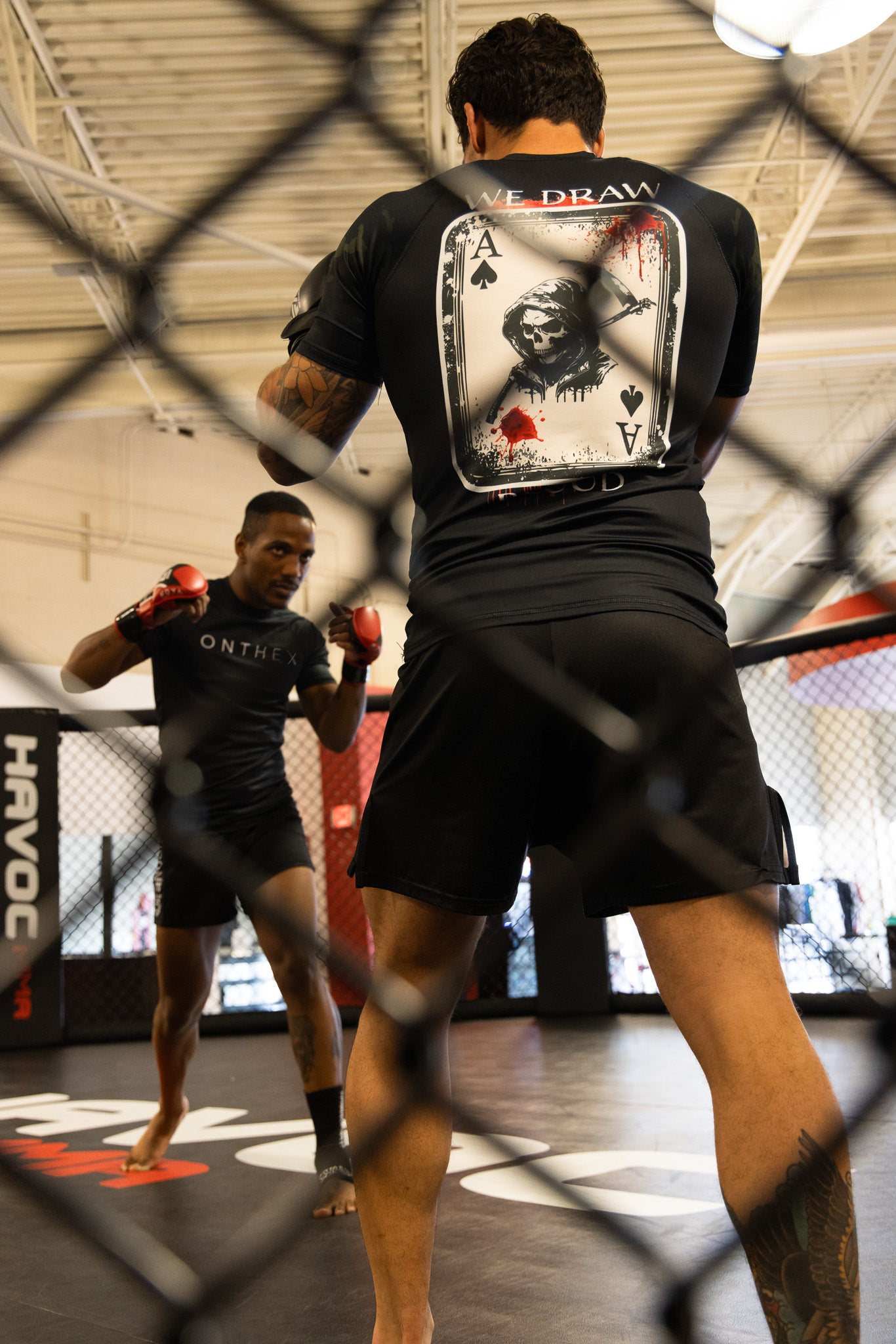 We Draw Blood Rash Guard
