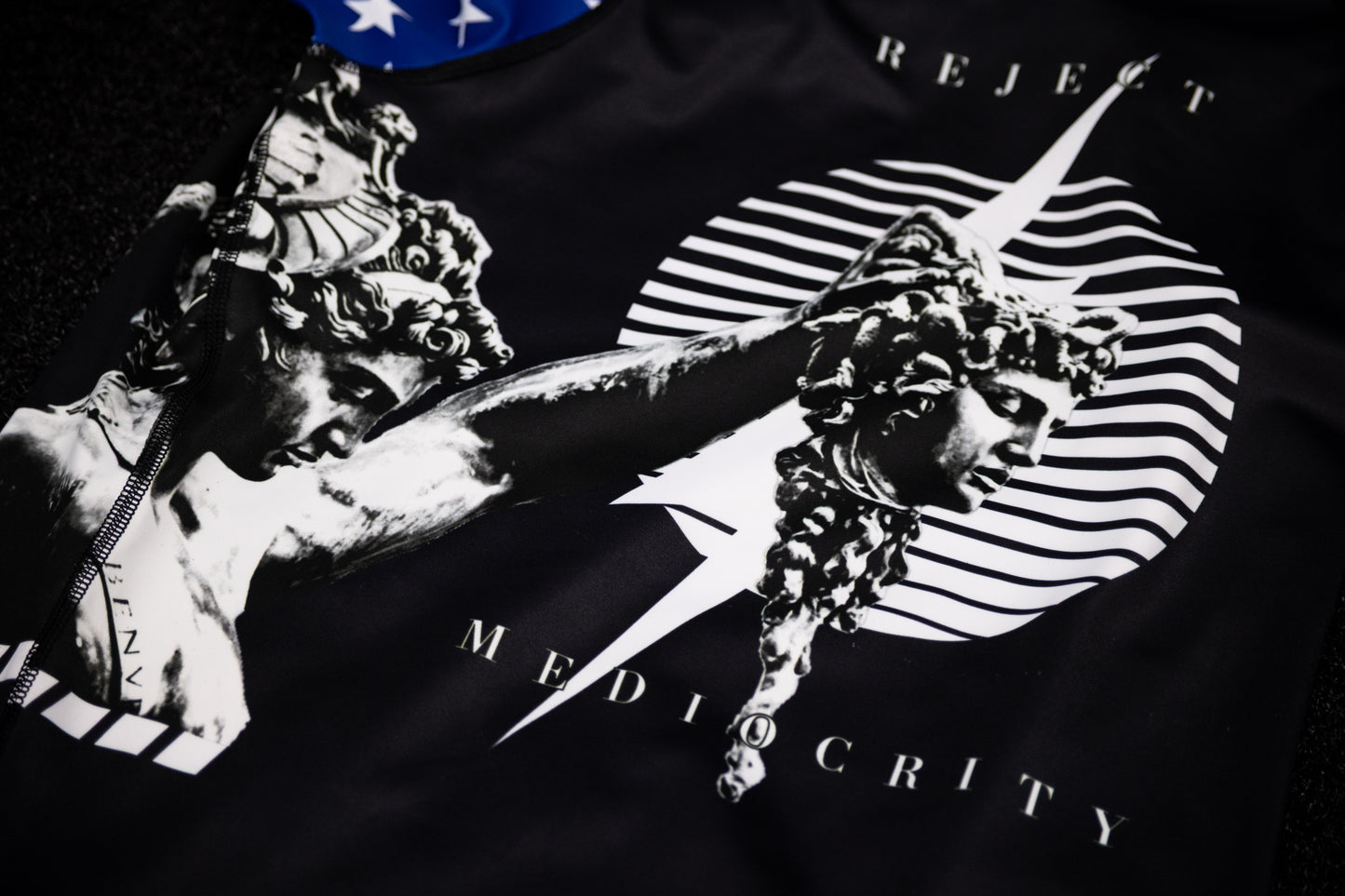 Reject Mediocrity Rash Guard