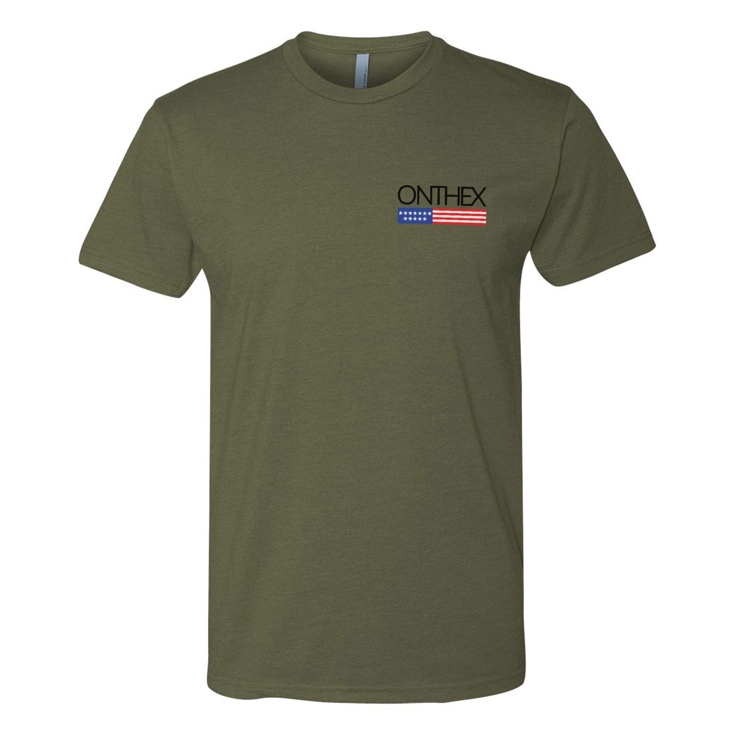 American Flag Skeleton Tee