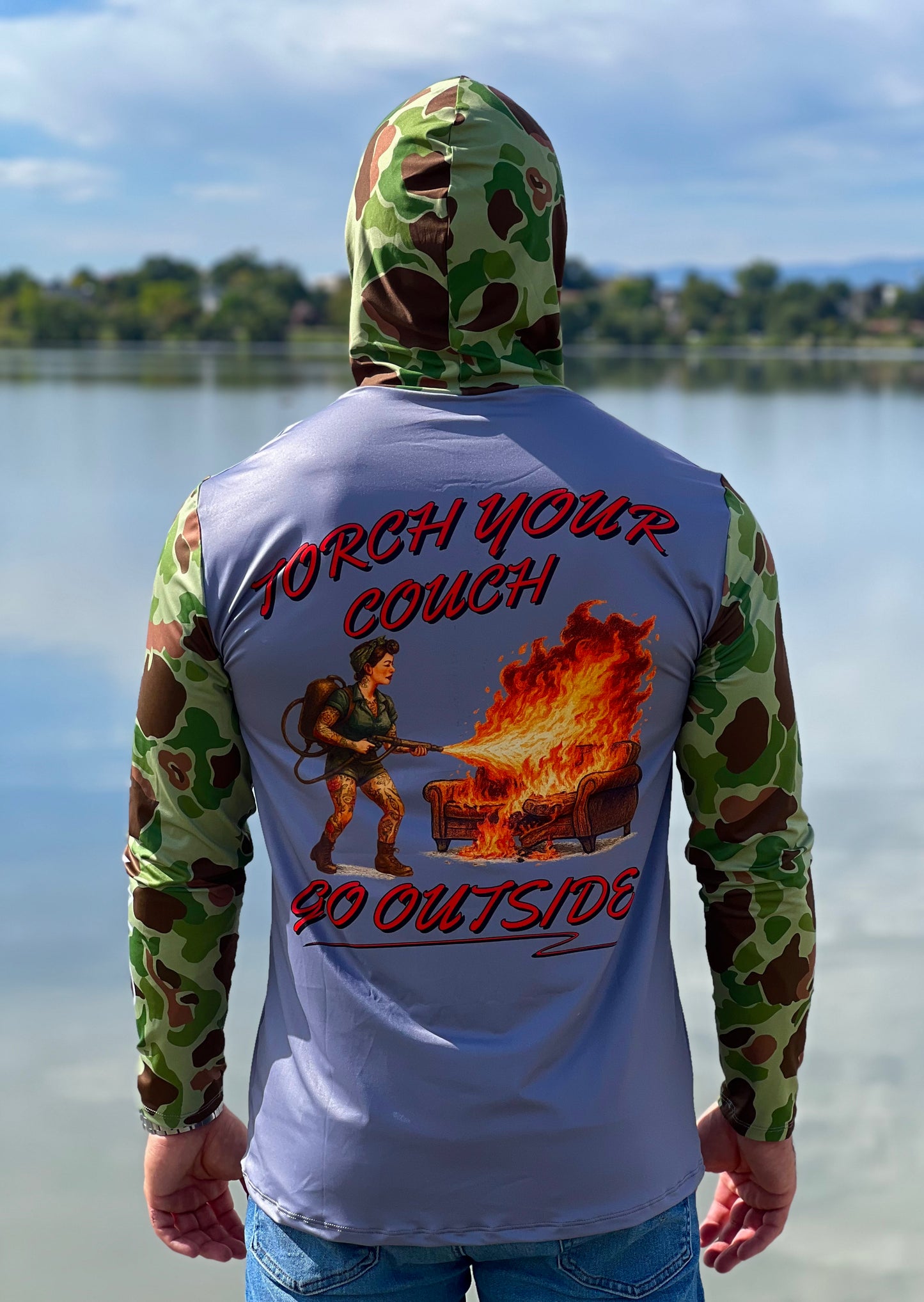 Torch Your Couch Sun Shirt