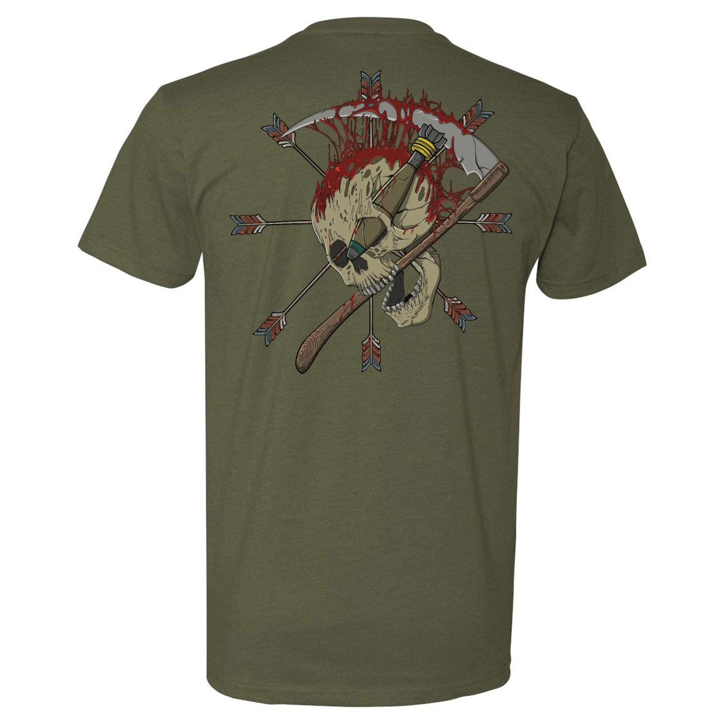 Mortar Round Skull Tee