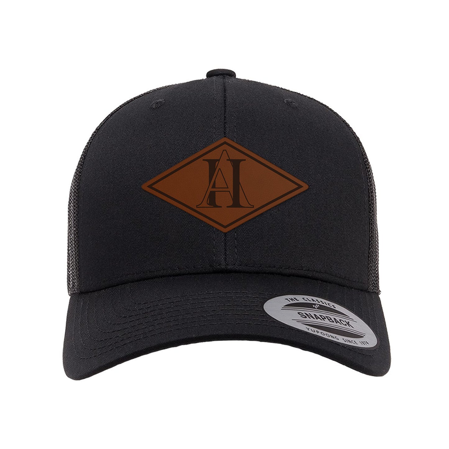 2A Diamond Leather Patch Snapback