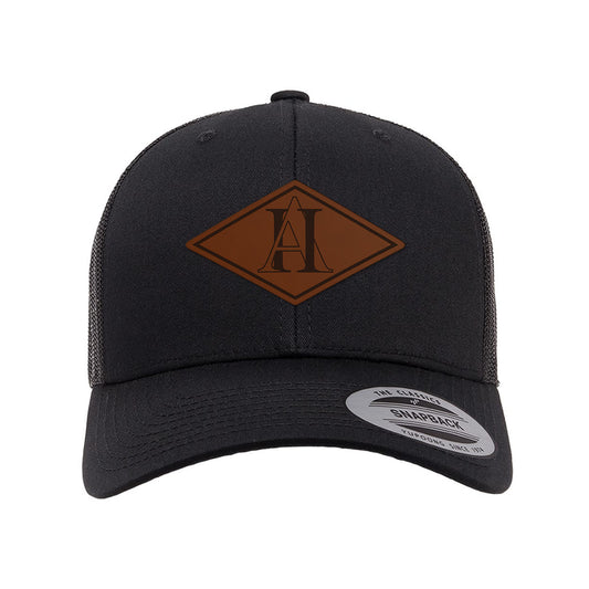 2A Diamond Leather Patch Snapback