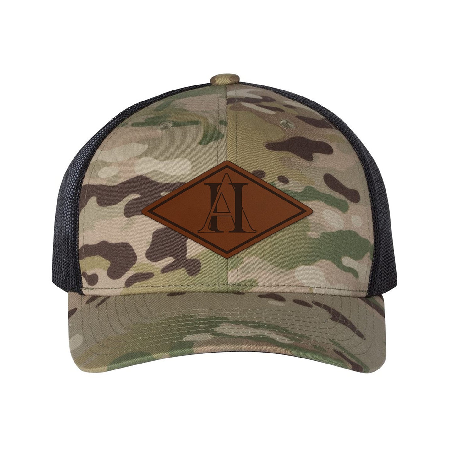 2A Diamond Leather Patch Snapback