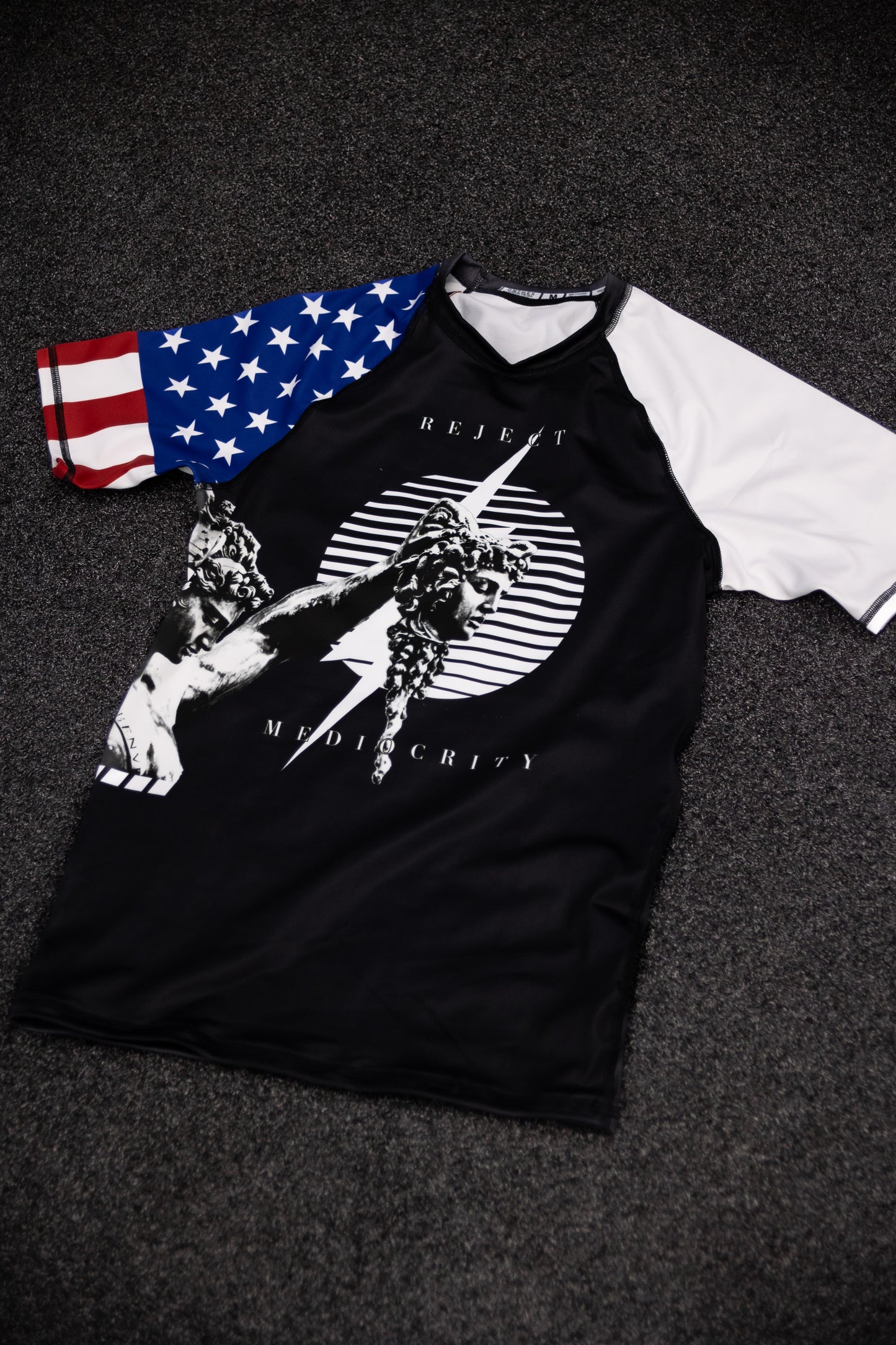 Reject Mediocrity Rash Guard