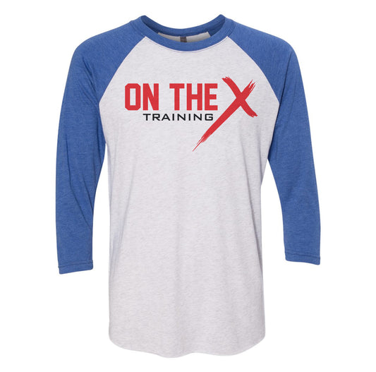 On The X Training Chest Logo Raglan