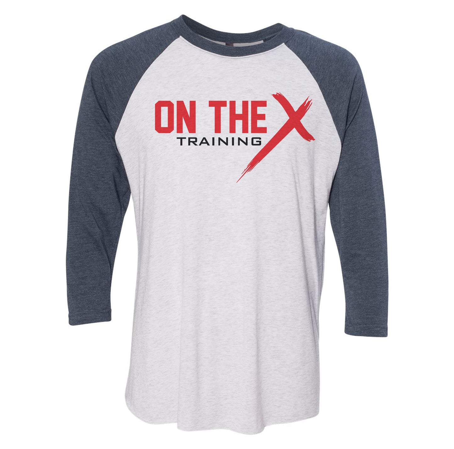 On The X Training Chest Logo Raglan