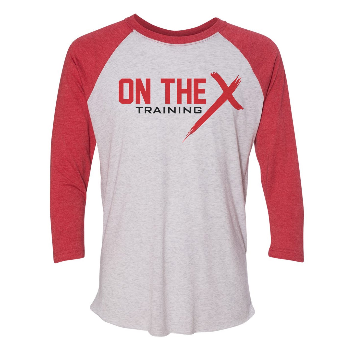 On The X Training Chest Logo Raglan