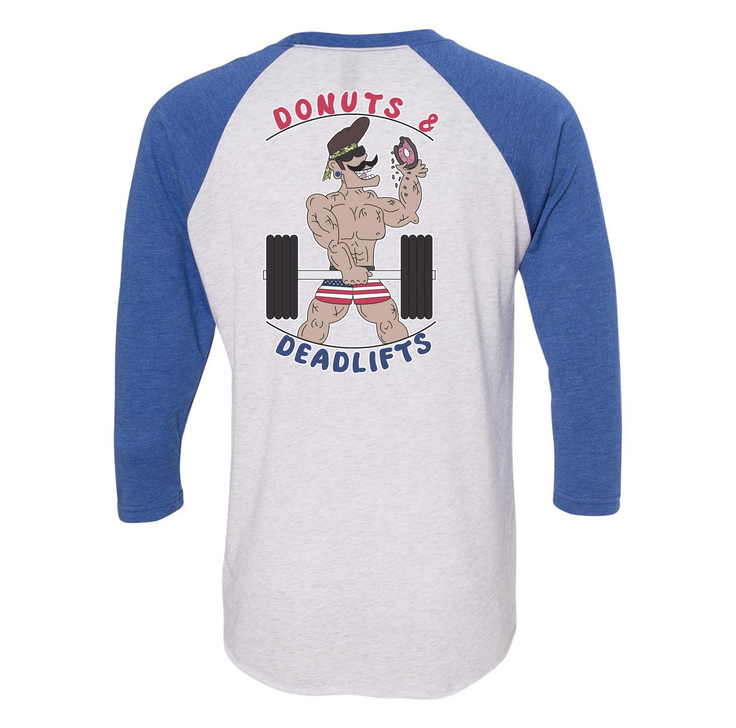 Donuts & Deadlifts Raglan