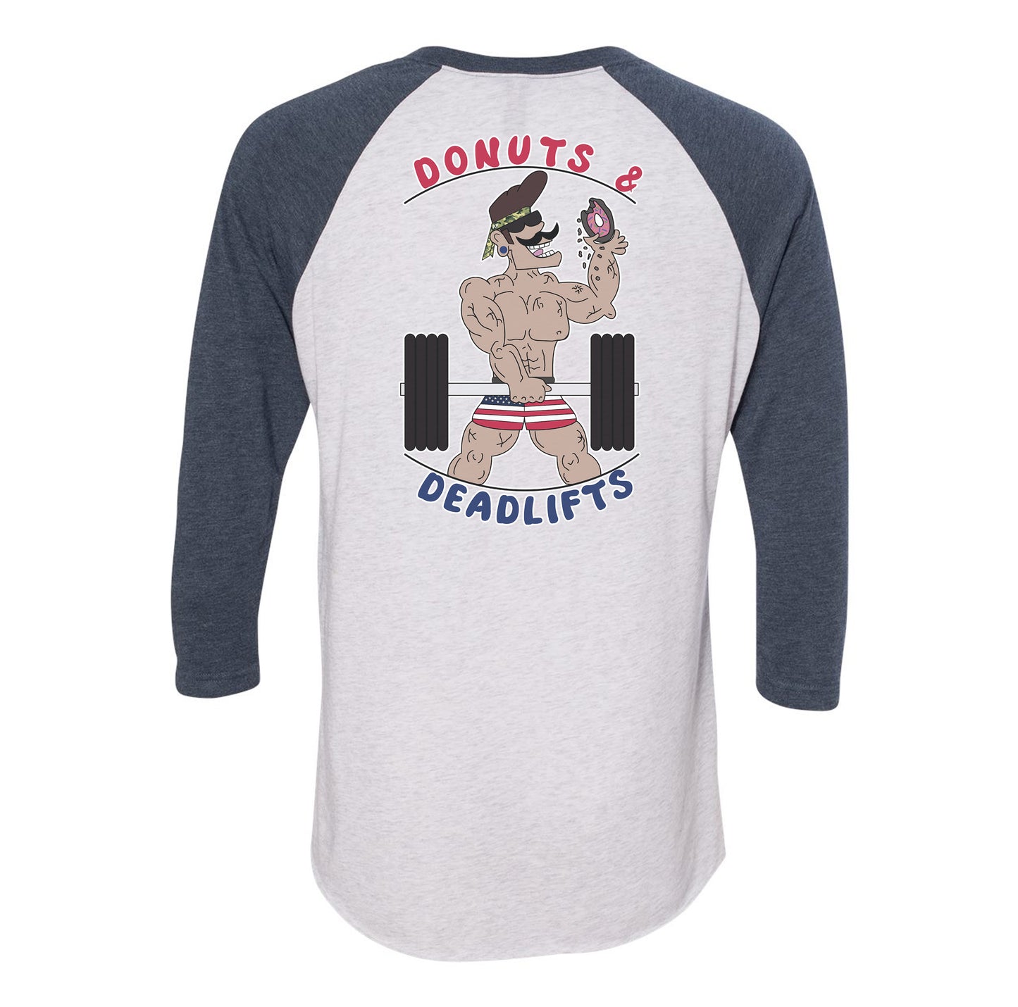 Donuts & Deadlifts Raglan