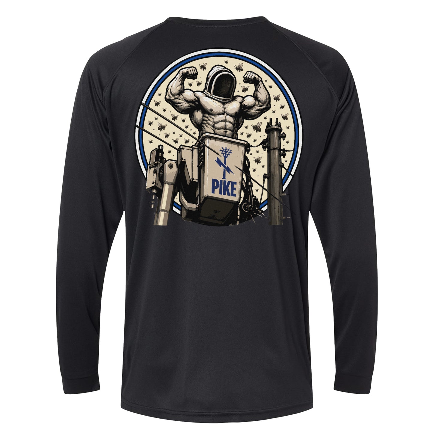 Pike Bees Performance Long Sleeve