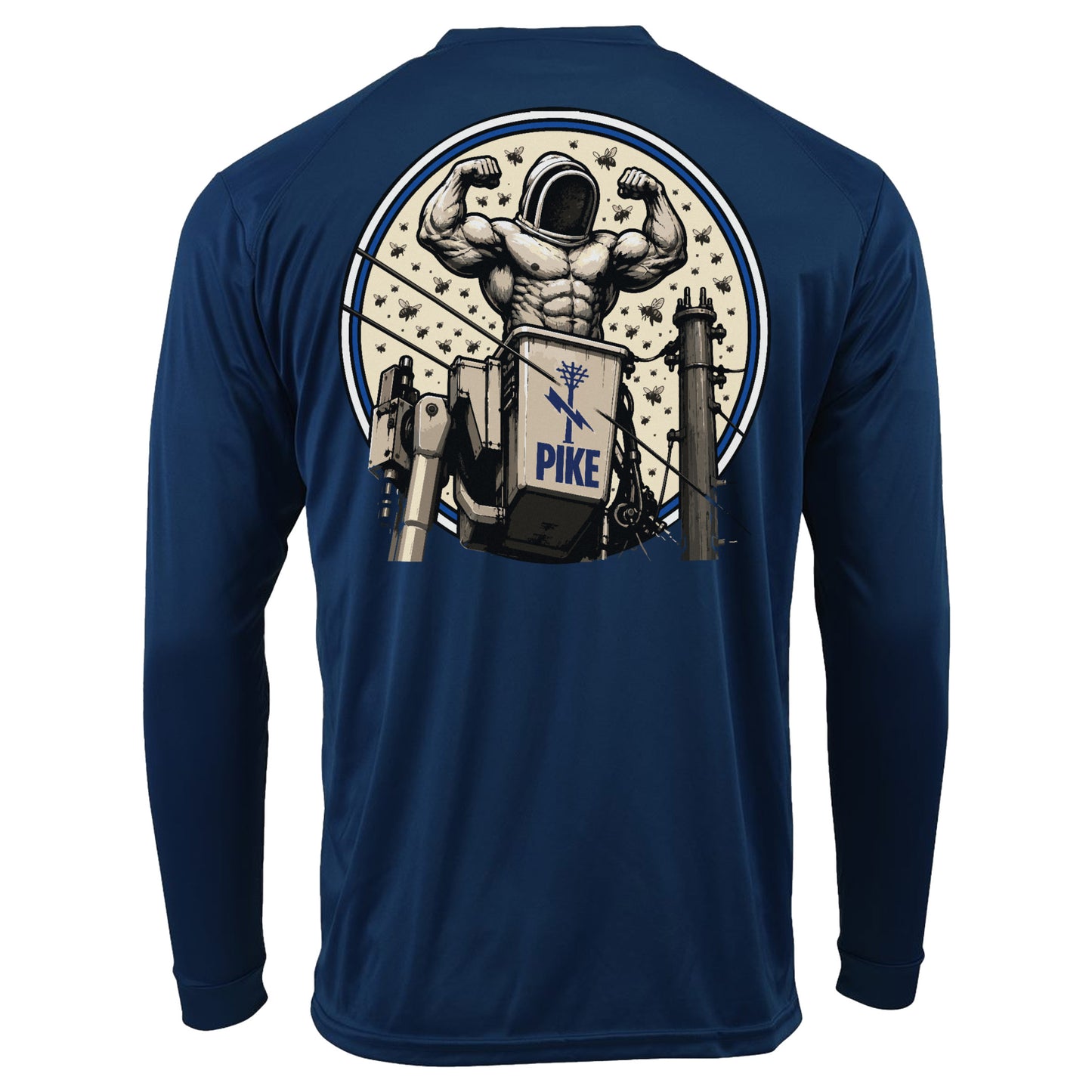 Pike Bees Performance Long Sleeve